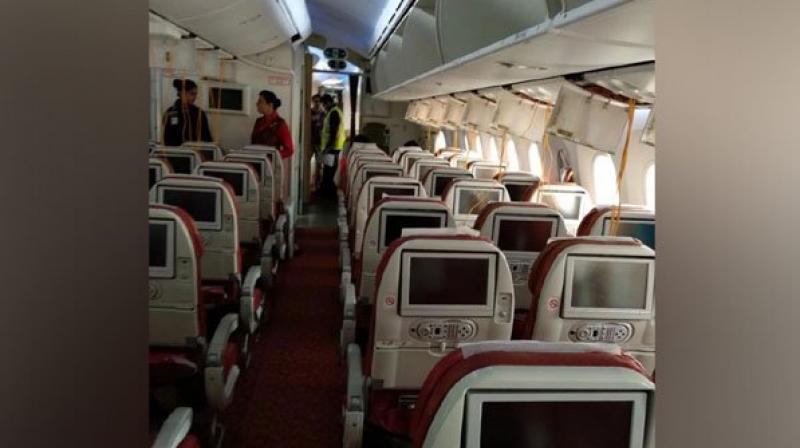 According to the post, Adams was flying from Quebec to Toronto Pearson International Airport when she fell asleep, aided by the fact that she'd ended up with a whole row of seats to herself. (Representational Image) According to the post, Adams was flying from Quebec to Toronto Pearson International Airport when she fell asleep, aided by the fact that she'd ended up with a whole row of seats to herself. (Representational Image)