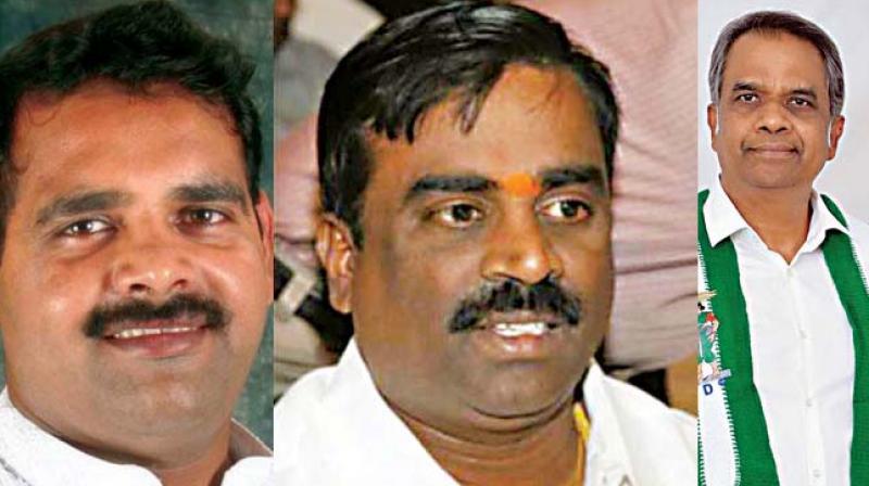 Anil Lad, Somashekar Reddy and Iqbal Hothur Anil Lad, Somashekar Reddy and Iqbal Hothur