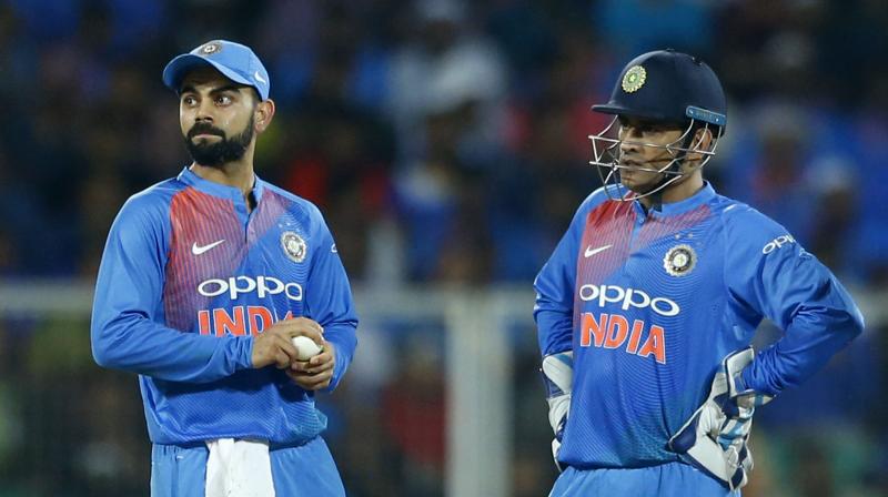 While MS Dhoni no longer leads the Indian cricket team, he has been a vital cog in Virat Kohli-led Indian side in limited-overs cricket. (Photo: AP) While MS Dhoni no longer leads the Indian cricket team, he has been a vital cog in Virat Kohli-led Indian side in limited-overs cricket. (Photo: AP)