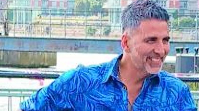 Akshay Kumar sports a salt and pepper look in the movie Housefull 4 Akshay Kumar sports a salt and pepper look in the movie Housefull 4
