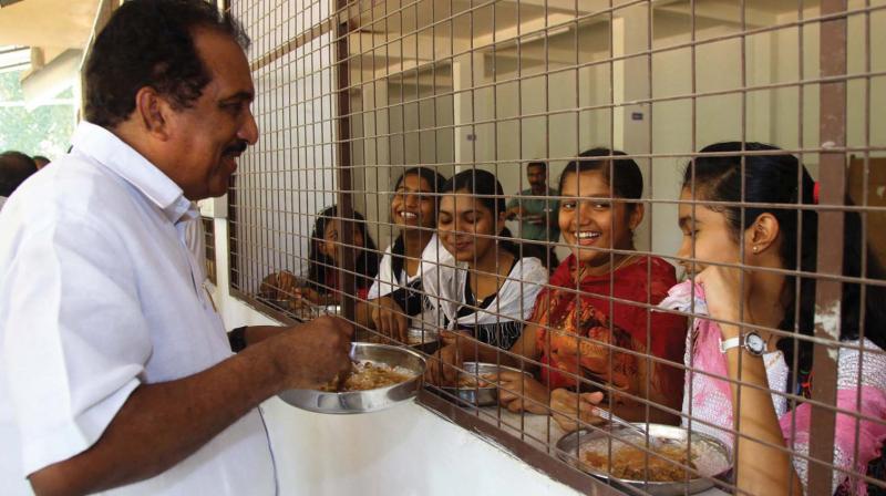 LDF candidate Innocent being greeted at Kanjoor near Aluva, LDF candidate Innocent being greeted at Kanjoor near Aluva,