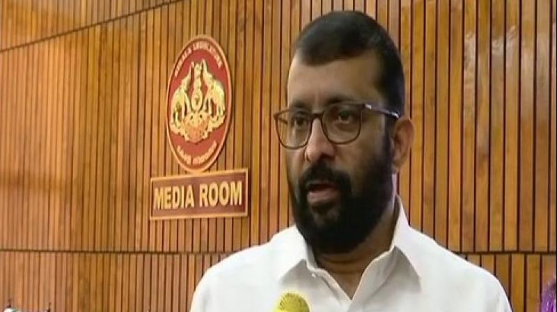 Kerala Assembly Speaker P Sreeramakrishnan said, 'If there is any complaint against any MLA, member or a minister inside or outside the Assembly, the ethics committee is bound to examine the matter and submit a report to the Speaker.' (Photo: ANI) Kerala Assembly Speaker P Sreeramakrishnan said, 'If there is any complaint against any MLA, member or a minister inside or outside the Assembly, the ethics committee is bound to examine the matter and submit a report to the Speaker.' (Photo: ANI)
