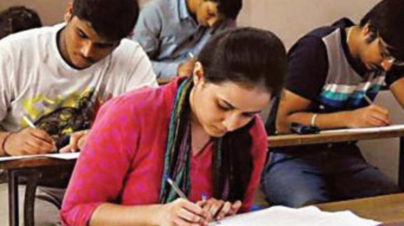 The Plus-Two candidates, who appeared for the all-India medical entrance examination, had to change their dress and remove the innerware in the class room itself. The Plus-Two candidates, who appeared for the all-India medical entrance examination, had to change their dress and remove the innerware in the class room itself.
