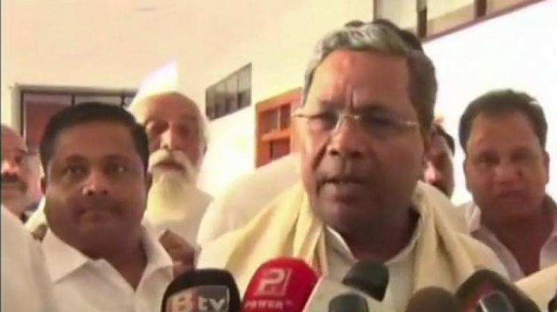 The meeting was convened by the party to assess whether its flock was intact amid speculation that some of the party MLAs had switched over to the BJP. (Photo :ANI) The meeting was convened by the party to assess whether its flock was intact amid speculation that some of the party MLAs had switched over to the BJP. (Photo :ANI)