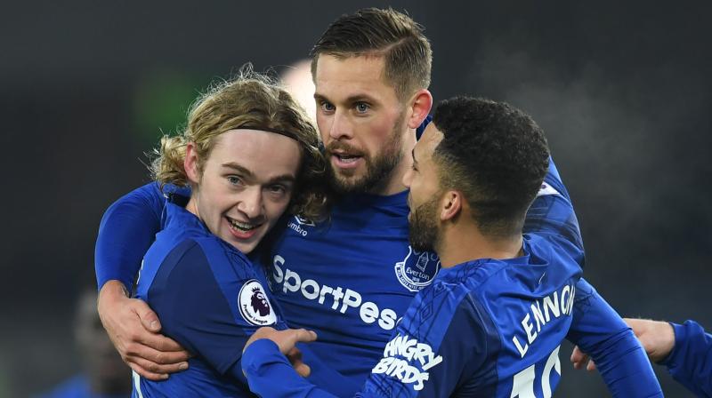 There was not a lot to choose between the sides for the first 20 minutes of the second period until Sigurdsson came up with his moment of magic. (Photo: AFP) There was not a lot to choose between the sides for the first 20 minutes of the second period until Sigurdsson came up with his moment of magic. (Photo: AFP)