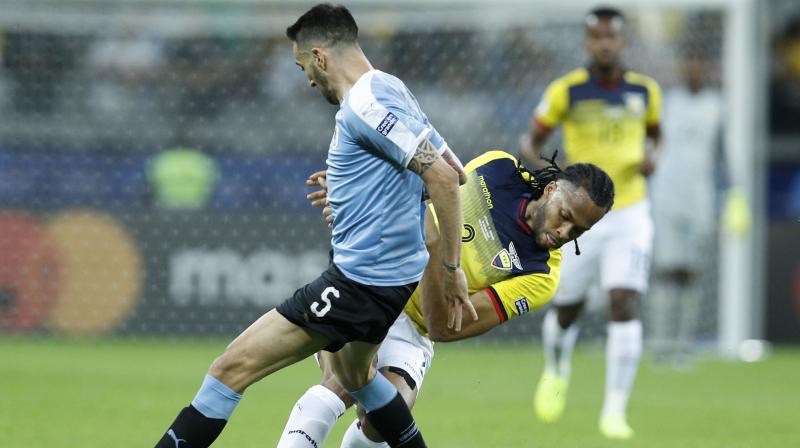 Matias Vecino started every game at last year's World Cup in Russia and coach Oscar Tabarez deems him as one of his team's key players. Matias Vecino started every game at last year's World Cup in Russia and coach Oscar Tabarez deems him as one of his team's key players.