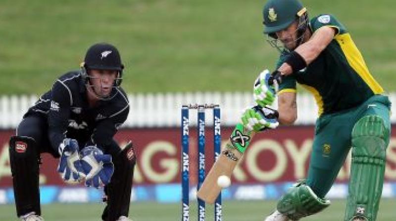New Zealand are yet to face defeat in the tournament and are lying second on the table with three wins and a washout. (Photo: AFP) New Zealand are yet to face defeat in the tournament and are lying second on the table with three wins and a washout. (Photo: AFP)