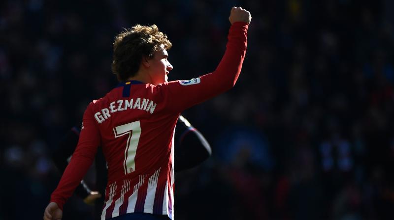 Griezmann is on a five-game scoring streak and he has scored Atletico's last six goals. (Photo: AFP) Griezmann is on a five-game scoring streak and he has scored Atletico's last six goals. (Photo: AFP)