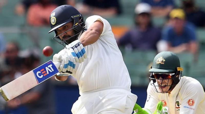 Rohit Sharma, who recently amassed 648 runs in the 2019 World Cup, may well be the best hitter of the white ball, but the same can’t be said, when it comes to the longest format of the game. (Photo:AFP) Rohit Sharma, who recently amassed 648 runs in the 2019 World Cup, may well be the best hitter of the white ball, but the same can’t be said, when it comes to the longest format of the game. (Photo:AFP)