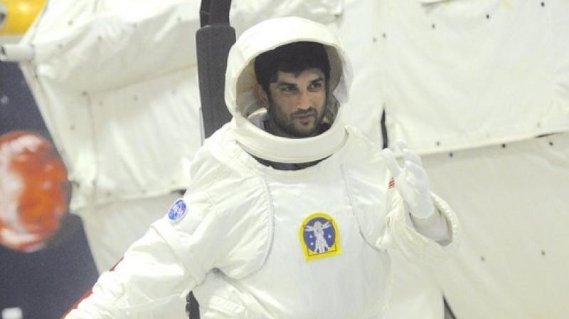 Sushant Singh Rajput at NASA. Sushant Singh Rajput at NASA.