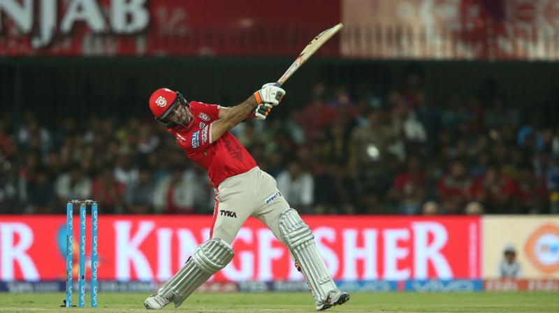 Glenn Maxwell hit as many as four sixex in his innings. (Photo: BCCI) Glenn Maxwell hit as many as four sixex in his innings. (Photo: BCCI)