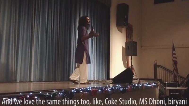 He was performing at the Indian cultural centre at University of Florida (Photo: Facebook) He was performing at the Indian cultural centre at University of Florida (Photo: Facebook)