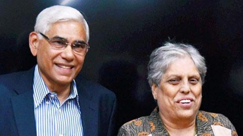Following the resignations of Guha and Limaye, the CoA presently has only two members -- Rai and Edulji. (Photo: PTI) Following the resignations of Guha and Limaye, the CoA presently has only two members -- Rai and Edulji. (Photo: PTI)