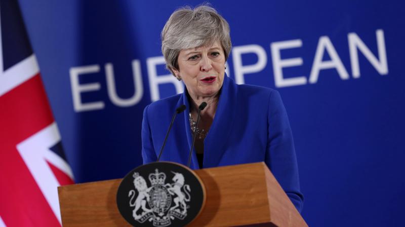 May met with Corbyn "to make clear our determination to bring the talks to a conclusion. (Photo:AP) May met with Corbyn "to make clear our determination to bring the talks to a conclusion. (Photo:AP)