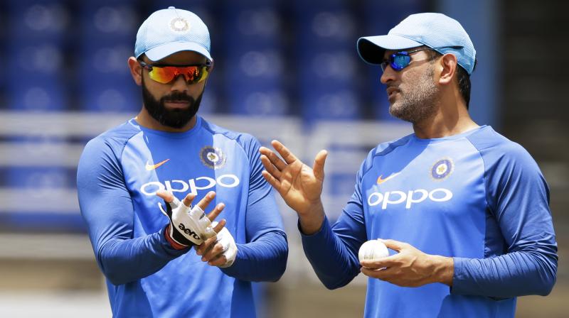 The skipper also reckons that the just-concluded Australia series has proved that number five is the most logical spot for Dhoni. (Photo: AP) The skipper also reckons that the just-concluded Australia series has proved that number five is the most logical spot for Dhoni. (Photo: AP)