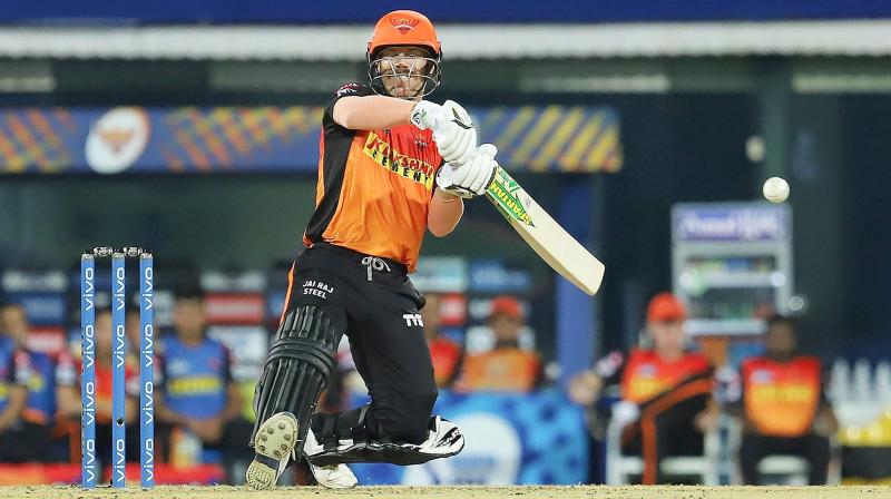 SRH skipper David Warner. (Photo: PTI) SRH skipper David Warner. (Photo: PTI)
