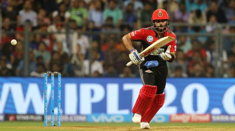 Kohli kept ploughing a lonely furrow and he remained unbeaten eight runs short of a century. (Photo: BCCI) Kohli kept ploughing a lonely furrow and he remained unbeaten eight runs short of a century. (Photo: BCCI)