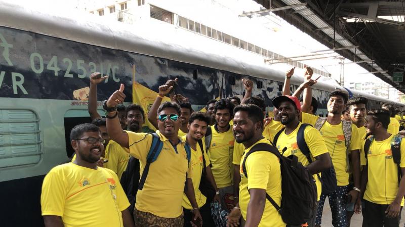 CSK fan club heads made groups and selected even the ones who never even had an opportunity to watch a CSK game live. (Photo: Twitter) CSK fan club heads made groups and selected even the ones who never even had an opportunity to watch a CSK game live. (Photo: Twitter)
