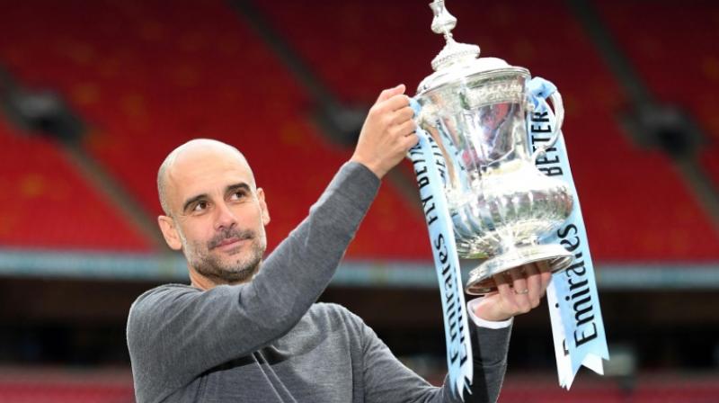 Manchester City claimed a first ever treble of Premier League, FA and League Cups, as well as the Community Shield to take the count of major trophies to 10 in the decade since the club's fortunes were transformed on and off the pitch by Sheikh Mansour, a member of the Abu Dhabi royal family.(Photo: AFP) Manchester City claimed a first ever treble of Premier League, FA and League Cups, as well as the Community Shield to take the count of major trophies to 10 in the decade since the club's fortunes were transformed on and off the pitch by Sheikh Mansour, a member of the Abu Dhabi royal family.(Photo: AFP)
