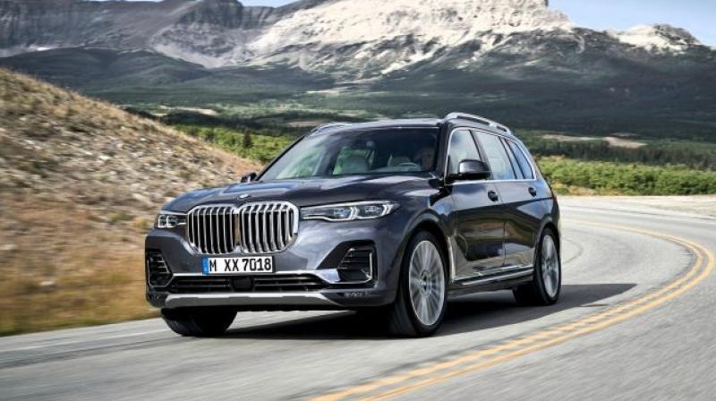 BMW has taken the wraps off its new flagship SUV, the X7. BMW has taken the wraps off its new flagship SUV, the X7.