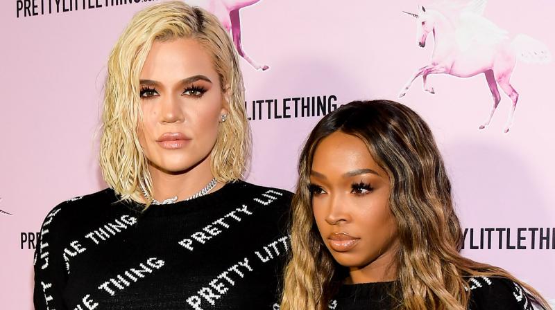 Khloe Kardashian with Malika Haqq Khloe Kardashian with Malika Haqq