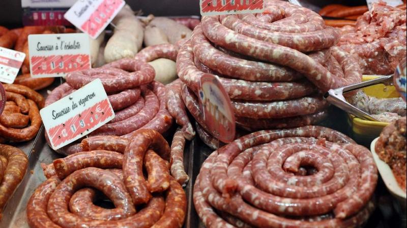 Cured meat intake, a typical food in industrialized societies, has been associated with many chronic diseases (Photo: AFP) Cured meat intake, a typical food in industrialized societies, has been associated with many chronic diseases (Photo: AFP)