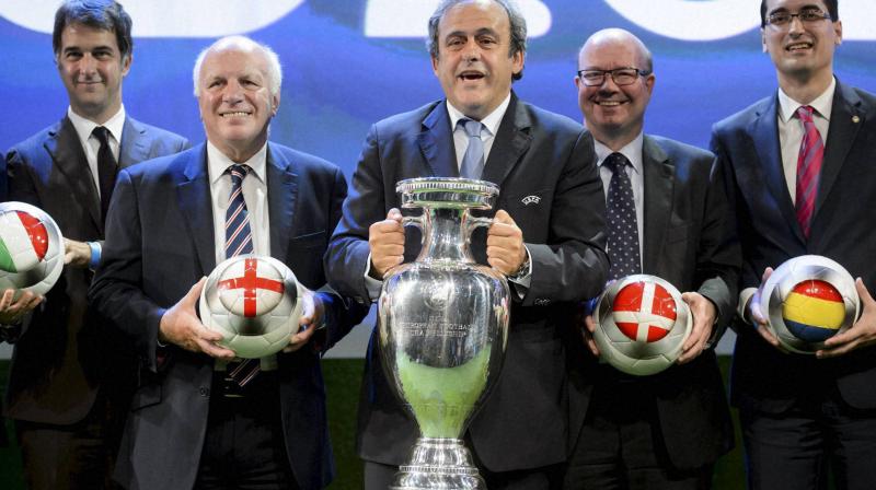 Tickets will be sold on euro2020.com/tickets in the month-long first phase of sales beginning June 12, where 1.5 million tickets will be made available to the public. (Photo: AP/PTI) Tickets will be sold on euro2020.com/tickets in the month-long first phase of sales beginning June 12, where 1.5 million tickets will be made available to the public. (Photo: AP/PTI)