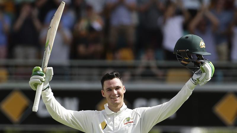 The batsman become the second Australian after Herbie Collins in the 1920s to score more than 50 runs in each of his first four tests. (Photo: AP) The batsman become the second Australian after Herbie Collins in the 1920s to score more than 50 runs in each of his first four tests. (Photo: AP)