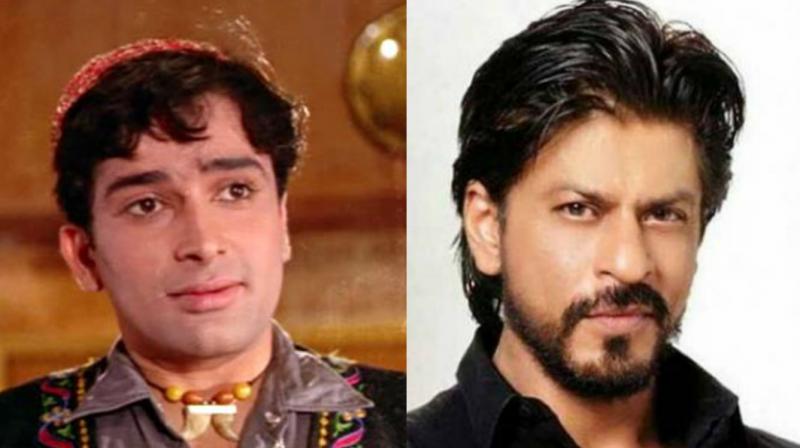 Veteran actor Shashi Kapoor and Shah Rukh Khan. Veteran actor Shashi Kapoor and Shah Rukh Khan.