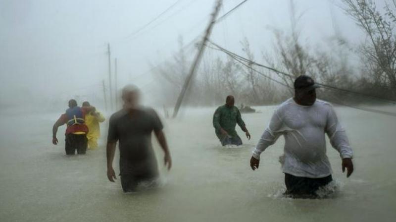Chaotic conditions around the islands were interfering with flights and boats, hampering relief efforts. (Photo: AP) Chaotic conditions around the islands were interfering with flights and boats, hampering relief efforts. (Photo: AP)