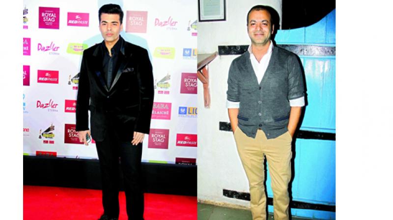 Karan Johar and Tarun Mansukhani Karan Johar and Tarun Mansukhani
