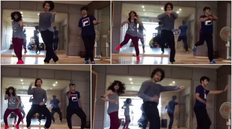 Screengrabs from the video. Screengrabs from the video.