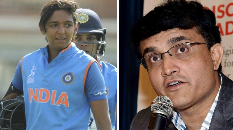 "I saw her innings, (Harmanpreet) Kaur was superb yesterday. They will beat England in the final on Sunday," said Sourav Ganguly. (Photo: AP / PTI) "I saw her innings, (Harmanpreet) Kaur was superb yesterday. They will beat England in the final on Sunday," said Sourav Ganguly. (Photo: AP / PTI)