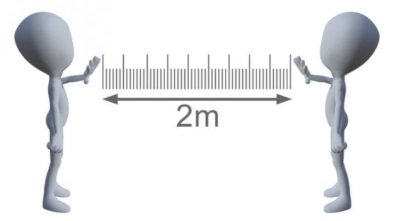 The Google-developed Sodar tool available this week taps into Android smartphone cameras to put users in the centre of a white circle with a radius of about two metres, or 6.5 feet. The Google-developed Sodar tool available this week taps into Android smartphone cameras to put users in the centre of a white circle with a radius of about two metres, or 6.5 feet.