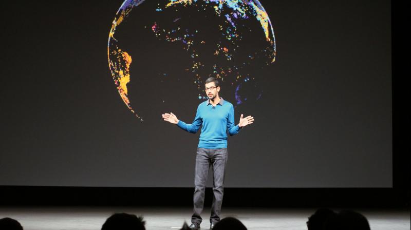 Google CEO Sundar Pichai wrote an email to staff about the extended work from home decision. The prolonged lockdown of Google’s offices could influence other major employers to take similar precautions, given that the technology industry has been at the forefront of the shift to remote work that has been triggered by the spread of the novel coronavirus. (Photo | Flickr - Maurizio Pesce) Google CEO Sundar Pichai wrote an email to staff about the extended work from home decision. The prolonged lockdown of Google’s offices could influence other major employers to take similar precautions, given that the technology industry has been at the forefront of the shift to remote work that has been triggered by the spread of the novel coronavirus. (Photo | Flickr - Maurizio Pesce)