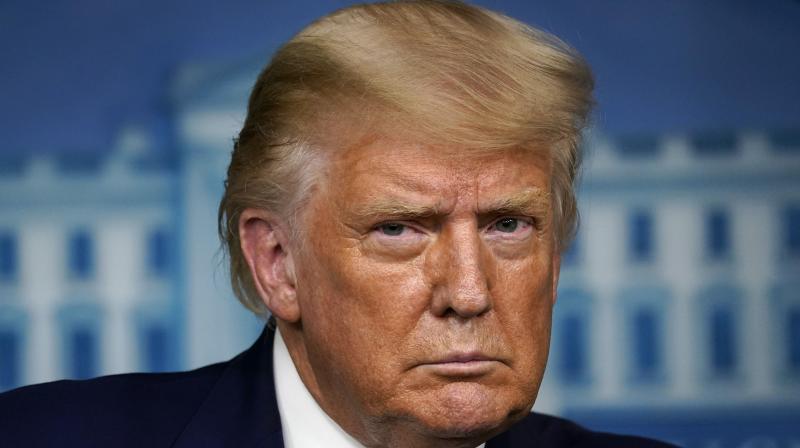 Twitter has cracked down by removing or labelling several of the presidents tweets. Facebook, citing the risk of civil unrest, announced Thursday that it would not allow new political ads on its platform in the last week of the November 3 race. (Photo | AP)