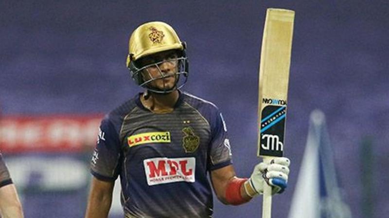 The 21-year-old opener Shubman Gill anchored the chase perfectly as Morgan counterattacked to seal the issue in KKR’s favour with two overs to spare, after their opening game debacle. (Photo | PTI) The 21-year-old opener Shubman Gill anchored the chase perfectly as Morgan counterattacked to seal the issue in KKR’s favour with two overs to spare, after their opening game debacle. (Photo | PTI)