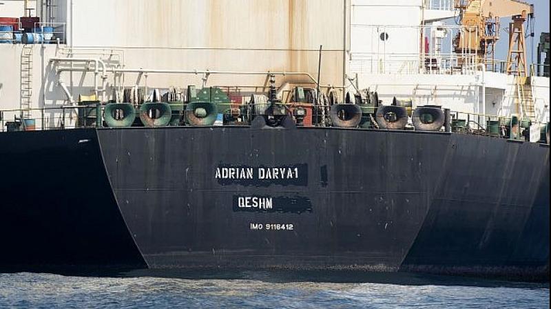 Adrian Darya 1 tanker was held by British overseas territory of Gibraltar for 6 weeks. (Photo: AP) Adrian Darya 1 tanker was held by British overseas territory of Gibraltar for 6 weeks. (Photo: AP)