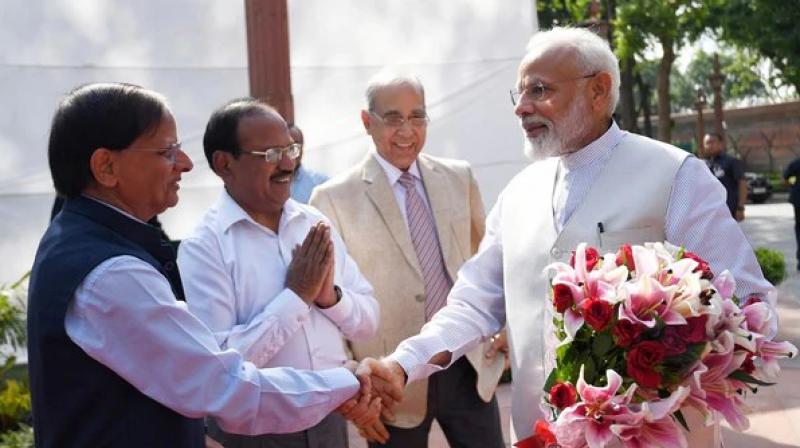 Doval has also been allocated the issue of talks with the National Socialist Council of Nagaland (NSCN) separatists. (Photo: ANI) Doval has also been allocated the issue of talks with the National Socialist Council of Nagaland (NSCN) separatists. (Photo: ANI)