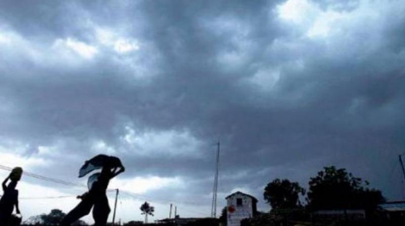 The storm is expected to continue to move west-southwestwards and weaken gradually from May 19, with wind speed 65-75 kmph gusting to 85 kmph during noon on Saturday. (Representational Image) The storm is expected to continue to move west-southwestwards and weaken gradually from May 19, with wind speed 65-75 kmph gusting to 85 kmph during noon on Saturday. (Representational Image)