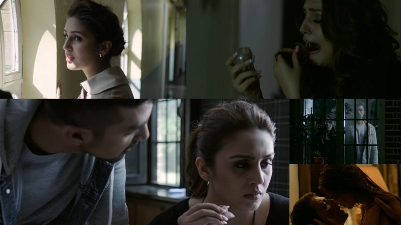 Screengrabs from the video. Screengrabs from the video.