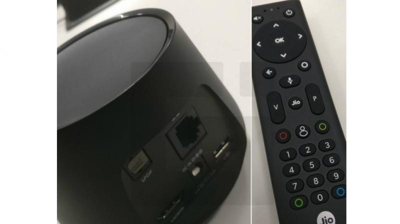 The set-top box houses an S/PDIF (Sony/Philips Digital Interface Format) port, an ethernet port, an HDMI port, and also a USB port. (Image: GizmoTimes) The set-top box houses an S/PDIF (Sony/Philips Digital Interface Format) port, an ethernet port, an HDMI port, and also a USB port. (Image: GizmoTimes)