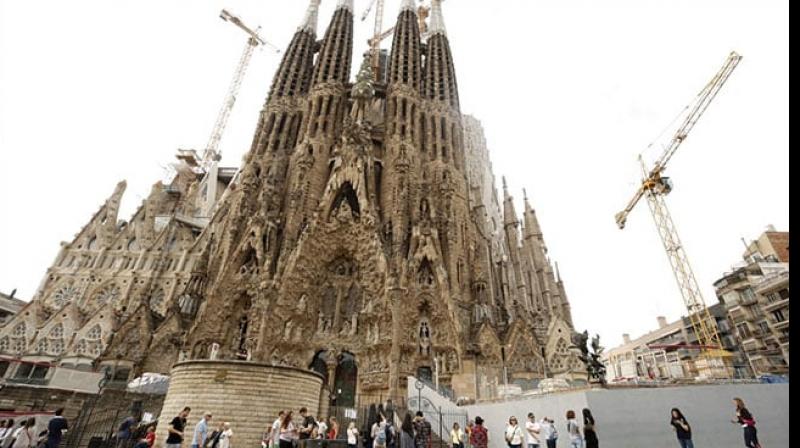 In a quirk of history, authorities only discovered in 2016 that the building that draws millions of visitors every year had never had planning permission since construction began in 1882. (Photo: AFP) In a quirk of history, authorities only discovered in 2016 that the building that draws millions of visitors every year had never had planning permission since construction began in 1882. (Photo: AFP)