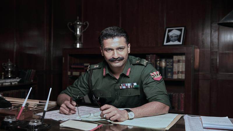 Vicky Kaushal's in look in Sam. Vicky Kaushal's in look in Sam.