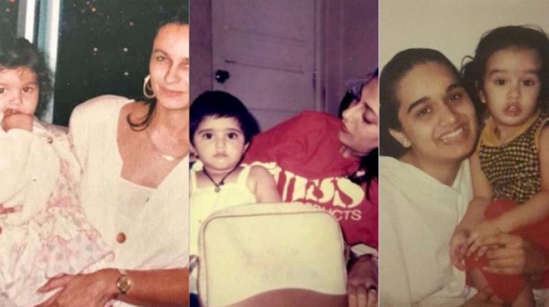 Alia with Soni Razdan (L), Sonam with Sunita Kapoor (centre) and Shraddha with Shivangi Kolhapure (R). Alia with Soni Razdan (L), Sonam with Sunita Kapoor (centre) and Shraddha with Shivangi Kolhapure (R).