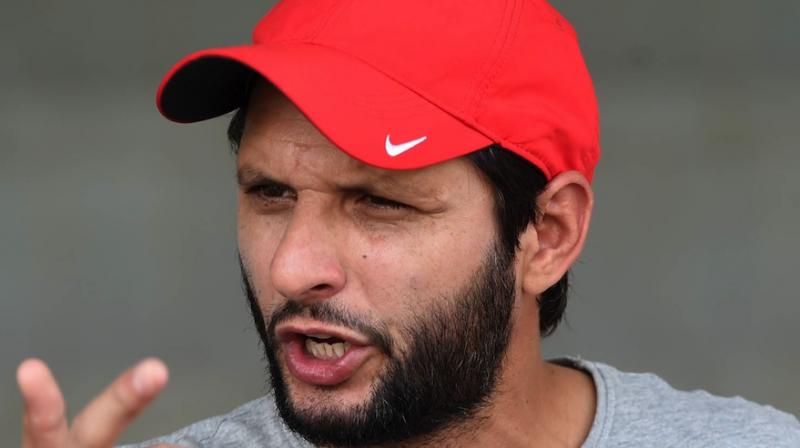 After suggesting Kashmir to be independent, former Pakistan cricketer Shahid Afridi clarified on his statement saying that his comments were being ‘misconstrued’ by the Indian media. (Photo: AFP) After suggesting Kashmir to be independent, former Pakistan cricketer Shahid Afridi clarified on his statement saying that his comments were being ‘misconstrued’ by the Indian media. (Photo: AFP)