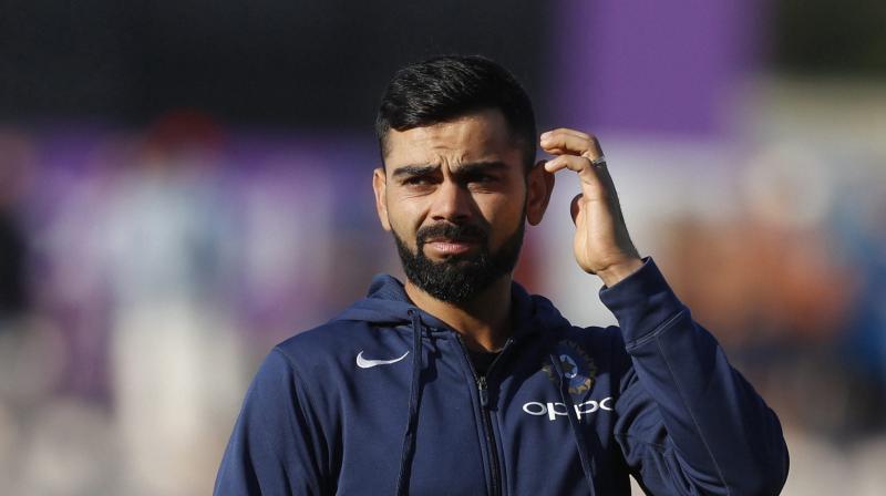 Ahead of the upcoming ODI and T20I series between India and New Zealand, latter's ex-coach Mike Hesson has suggested that containing Indian skipper Virat Kohli to first 10-15 balls would be the key for his side. (Photo: AP) Ahead of the upcoming ODI and T20I series between India and New Zealand, latter's ex-coach Mike Hesson has suggested that containing Indian skipper Virat Kohli to first 10-15 balls would be the key for his side. (Photo: AP)