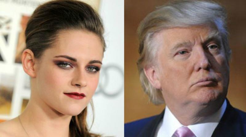 Like Kristen Stewart, several other celebrities have expressed their views on Trump. (Photos: AP) Like Kristen Stewart, several other celebrities have expressed their views on Trump. (Photos: AP)