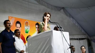 UPA chairperson Sonia Gandhi, on her maiden visit to Raebareli after the Lok Sabha victory, attacked the BJP, saying that all type of tactics were adopted to win the Lok Sabha elections. (Photo: ANI)
