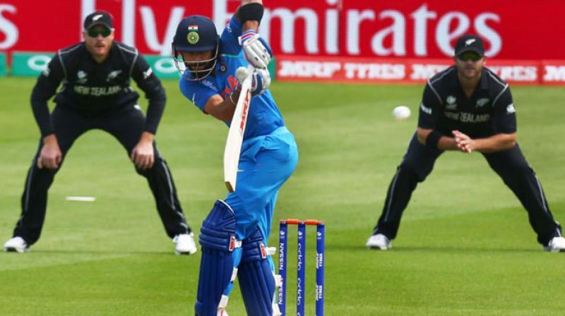 When the two teams met in the warm up games, New Zealand beat the Men in Blue quite comfortably. (Photo: AFP) When the two teams met in the warm up games, New Zealand beat the Men in Blue quite comfortably. (Photo: AFP)